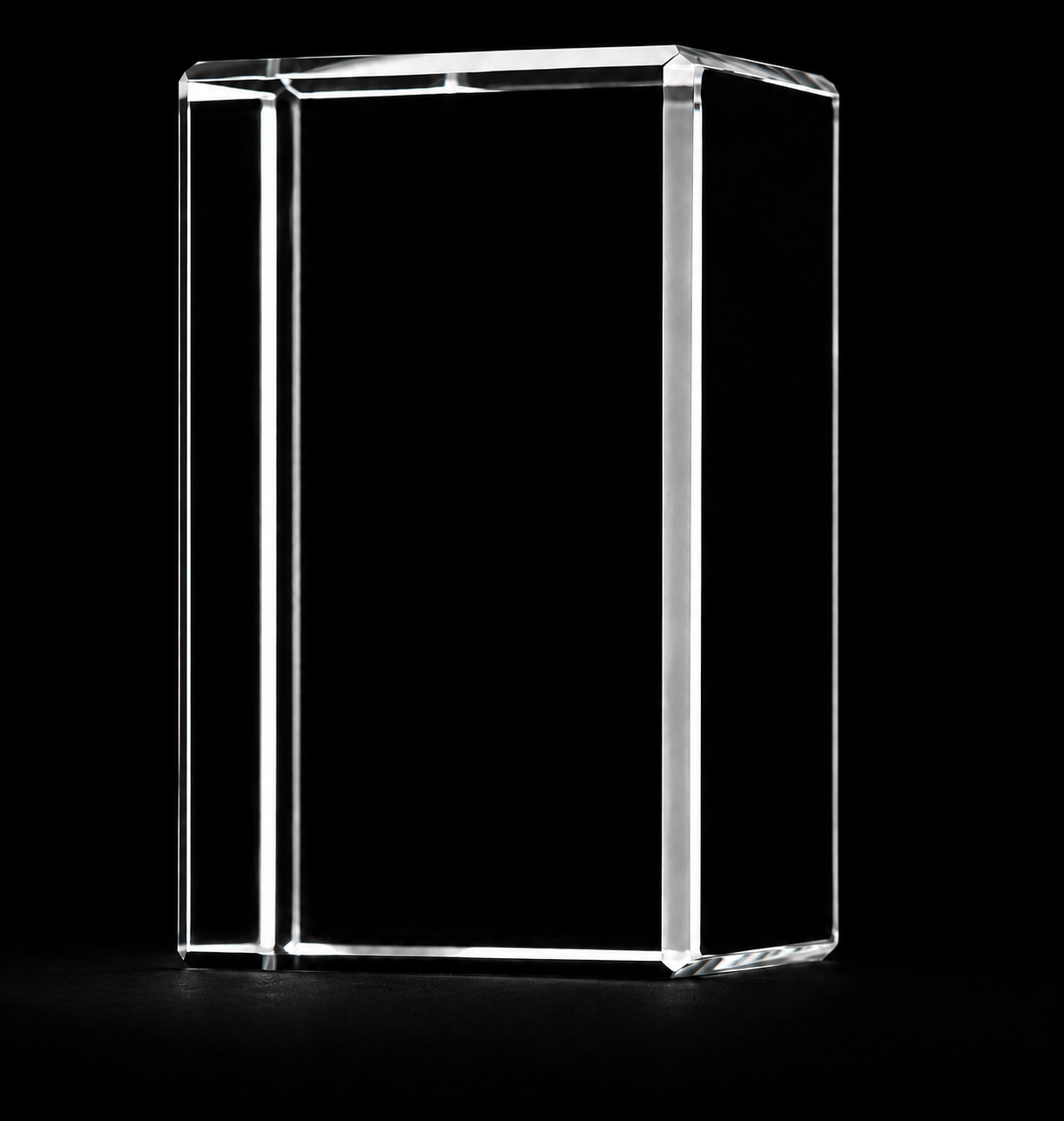100 x 60 x 150mm Personalized Crystal Keepsake